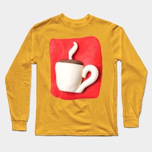 Plasticine coffee cup Long Sleeve T-Shirt